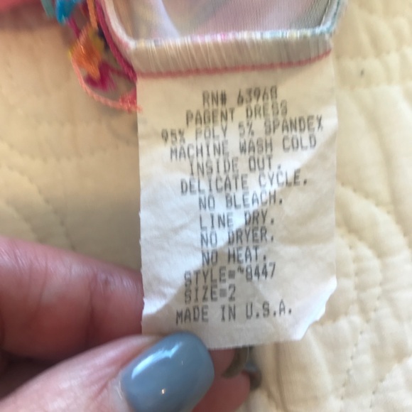 Fun and Trendy Rubbies Dress size 2 - Picture 4 of 4